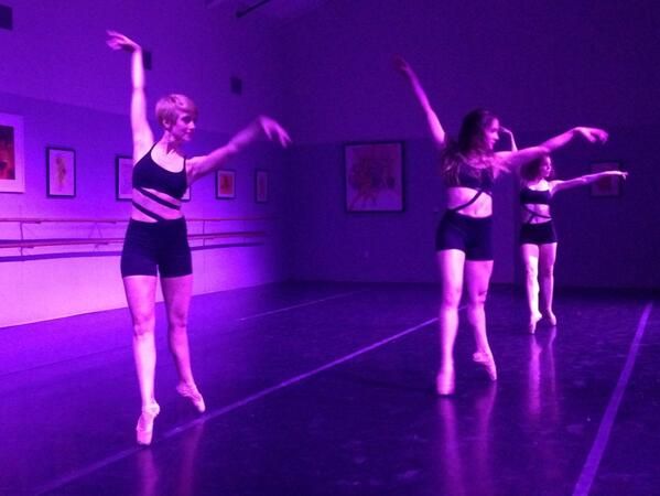 Missouri Contemporary Ballet's installation for Artrageous Friday was breathtaking